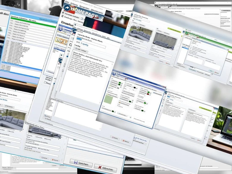 Homepage Software für Coaching