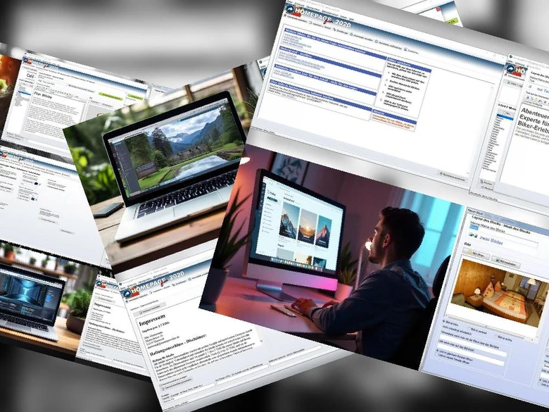 Homepage Software für Firma