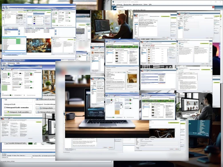 Homepage Software für Fotografen