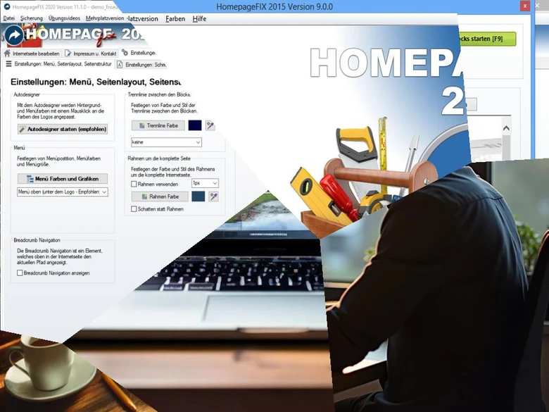 Homepage Software für Hundezucht